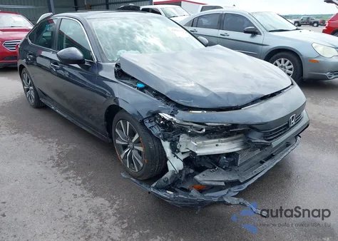 2022 Honda Civic Ex z USA, uszkodzony, nr VIN 2HGFE1F71NH323712